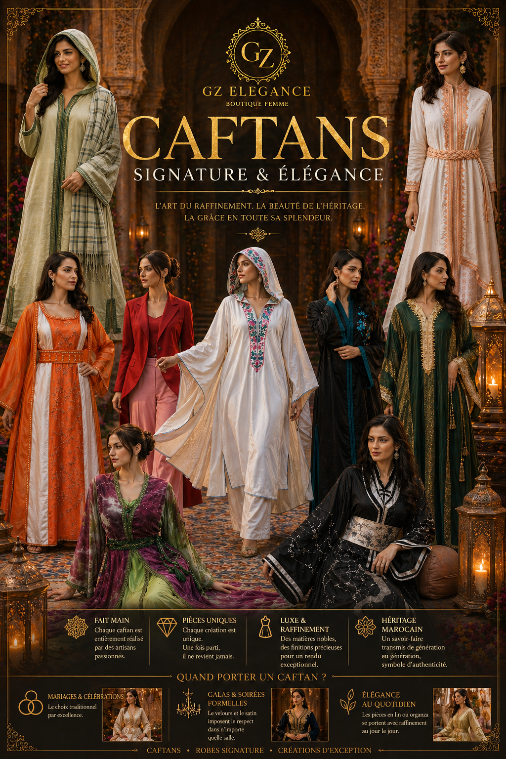Caftan marocain pour mariage : comment choisir la pièce parfaite